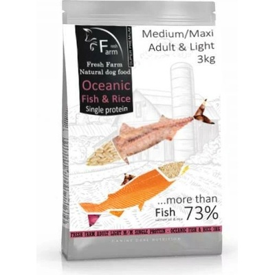 Fresh Farm Adult & Light Medium & Maxi Single Protein Oceanic Fish 3 kg