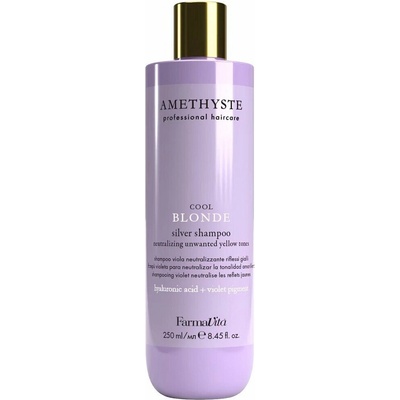 FarmaVita Amethyste Cool Blonde fialový šampón pre blond a melírované vlasy 250 ml