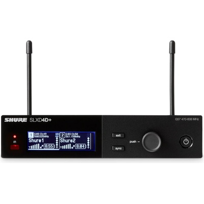 Shure slxd4d+-g65 Двоен безжичен приемник