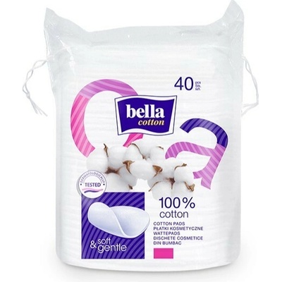 Bella odličovacie tampóny oválne 40 ks