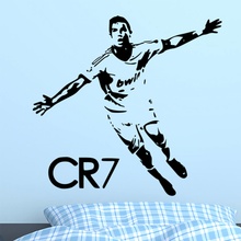 Živá Zeď Samolepka Cristiano Ronaldo Barva: černá 40 x 38 cm