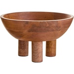 Premier Housewares Дървена купа в естествен цвят ø 27 cm Kara - Premier Housewares (1104900)
