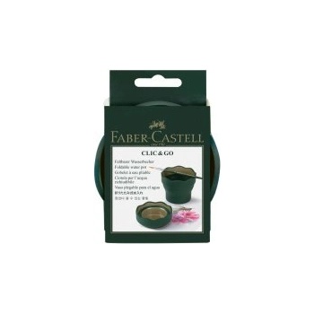 Image 1 of Faber-Castell Чашка за рисуване за четки зеленa