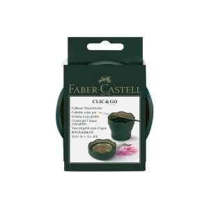 Faber-Castell Чашка за рисуване за четки зеленa