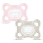MAM Залъгалка MAM - Comfort, 3-12 м, 2 броя, розова/екрю (100018884/BG822902 ) - baby
