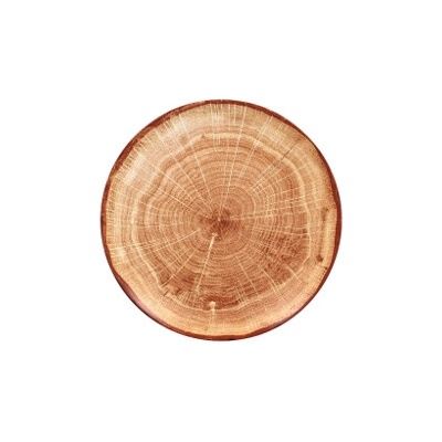 RAK Porcelain Woodart talíř dezertní pr. 15 cm, světlehnědý