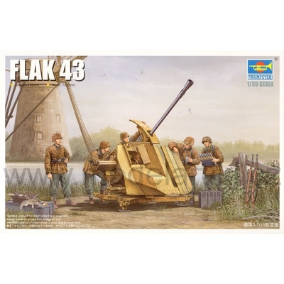 Trumpeter 3 7cm Flak 43 1:35