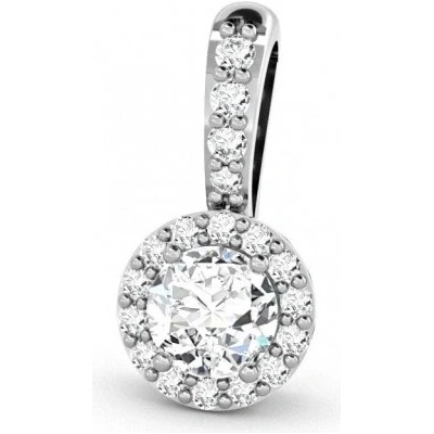 Couple honosný přívěšek Sari bílé zlato se zirkony 6670208 0 0 1