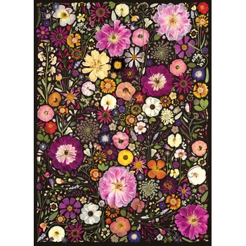 Cobble Hill - Puzzle Flower Press: Little Hollow & Red Daisy - 500 piese