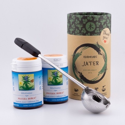 TCM Herbs Balíček pro lepší funkci jater 100 tablet