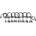 Prescot Zamel Light garland 15xE27 15m GS-15