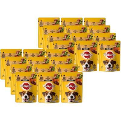 Pedigree s kuřecím masem a zeleninou v omáčce 24 x 100 g