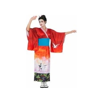 My Other Me Маскировъчен костюм за възрастни My Other Me Червен Бял Гейша (2 Части) Размер M