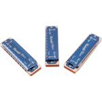 Fender MIDNIGHT BLUES HARMONICA 3 Pack