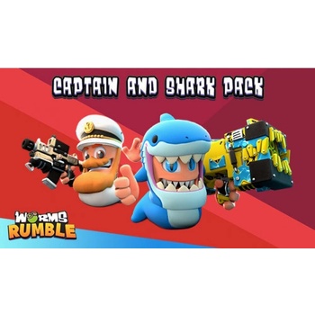 Worms Rumble - Captain & Shark Double Pack