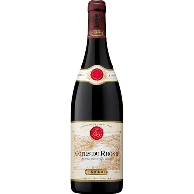 E. Guigal Cötes Du Rhöne Cuvée suché červené 2019 15% 0,75 l (čistá fľaša)