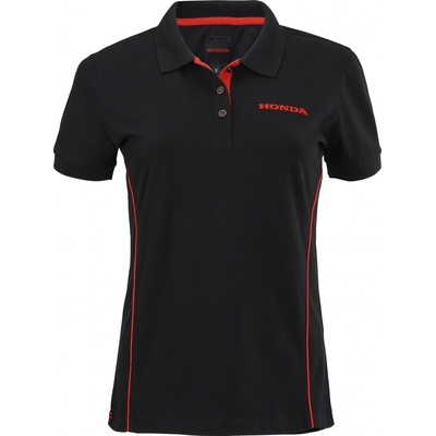 HONDA polo triko PADDOCK dámské black/red