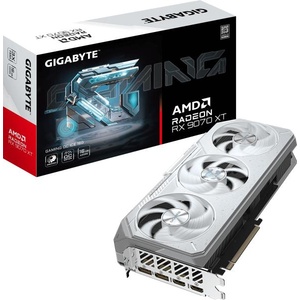 GIGABYTE Radeon RX 9070 XT GAMING OC ICE 16GB GDDR6 256bit (GV-R907XGAMINGOCICE-16GD) Видео карти