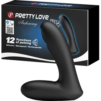 Пулсиращ простатен масажор, смартфон контрол, 12, 1см. - Archenemy (DEBRA01474)