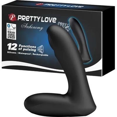 Пулсиращ простатен масажор, смартфон контрол, 12, 1см. - Archenemy (DEBRA01474)