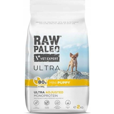 VetExpert Raw Paleo Ultra puppy malé krůtí 2 kg