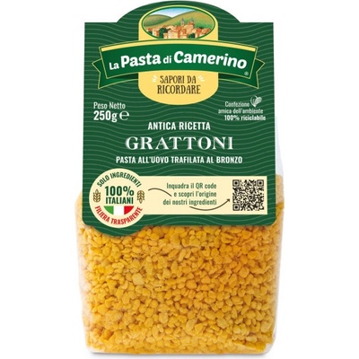 La Pasta di Camerino Vaječné Cestoviny Grattoni 250 g