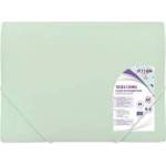 Strigo Briefcase with eraser A4 PP pastel mint STRIGO