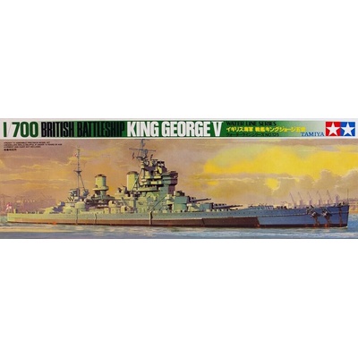 Tamiya HMS King George V Water Line Series 1:700