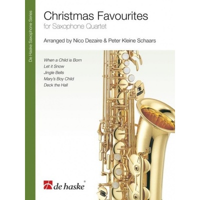 Christmas Favourites vianočné melódie pre saxofónový kvartet