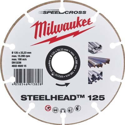 Milwaukee Diamantový rozbrušovací kotouč 125 mm 4932492015