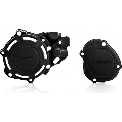 Acerbis sada kryt víčka spojky a zapalování pasuje na YAMAHA YZ125 05-25 FANTIC XE125 21-25 XX125 21-25 černá – Zbozi.Blesk.cz