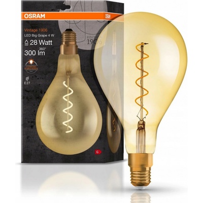 Osram LED žárovka E27 teplá bílá 160x290