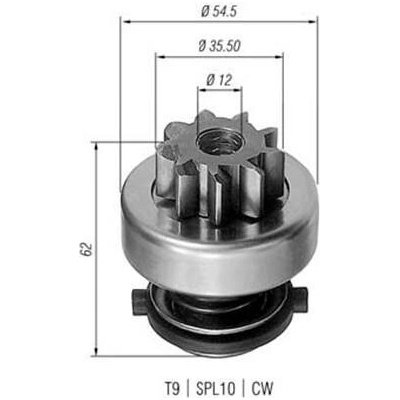 MAGNETI MARELLI Pastorek, startér 940113020282