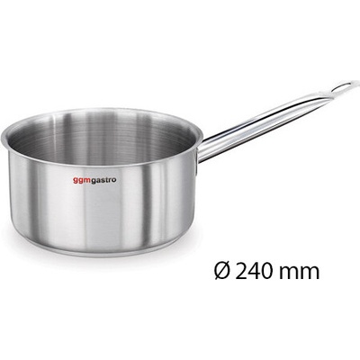 G.Gastro Rendlík Nerezová ocel AISI 304 , sendvičové dno 7,0 l 24 cm Výška: 15 cm D9800668