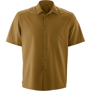 Gonso Мъжка фланелка с къс ръкав за колоездене Gonso Adventure Shirt Cycling jersey - Baked Pretzel - размер XXL (056-3751-0415)