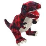 The Puppet Company - Кукла за театър Червен T-Rex, серия Бебета динозаври, 35 см