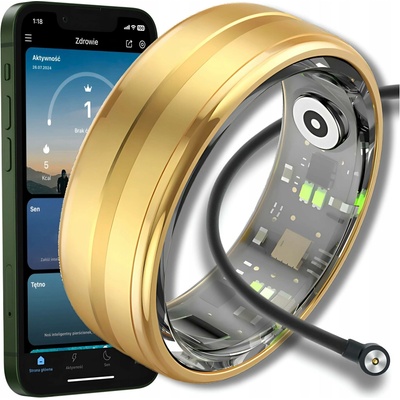 ZeeTech SmartRing R06 velikost 25 zzlatý