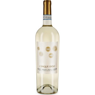 Cinque Isole Pinot Grigio delle Venezie 2025 Bílé suché 12,5% 0,75 l (holá láhev)