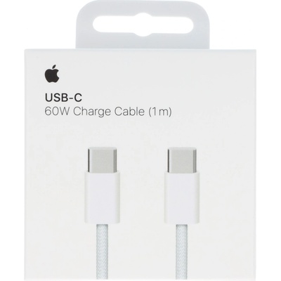 Kabel Apple USB-C/USB-C 60 W opletený, 1m (2024)