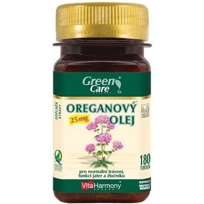 VitaHarmony Oreganový olej 25 mg 180 tobolek