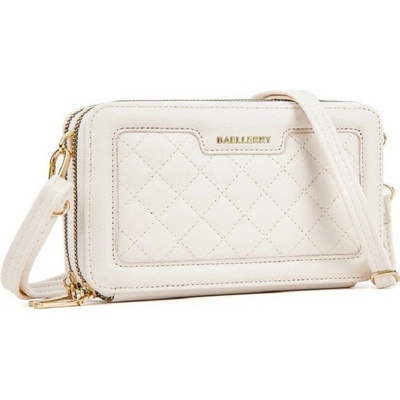 Baellerry dámska listová kabelka Darricau Biele