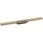 Hansgrohe RainDrain Flex регулируем капак за сифон за душ 80 см, четкан бронз (56051140)