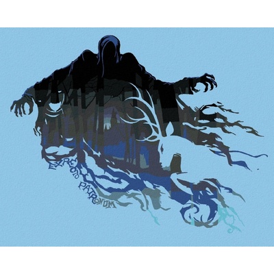 Zuty Mozkomor a patron jelen harry potter 40 x 50 cm vypnuté plátno na rám 8596530132059