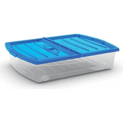 Kis Spinning box s kolieskami 56 l,modrá