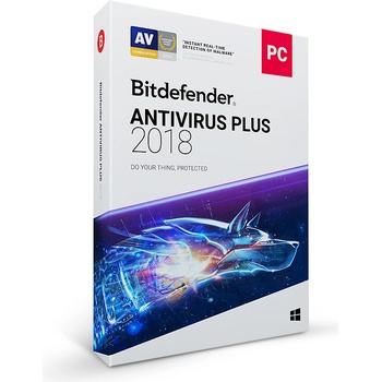 Bitdefender Antivirus Plus 2020 1 lic. 24 mes.
