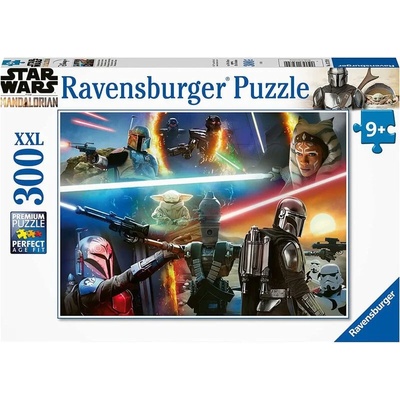 Ravensburger Пъзел Ravensburger от 300 XXL части - Мандалорецът: Кръстосан огън (13279)