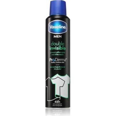 Vaseline Double Invisible Men антиперспирант-спрей за мъже 250ml