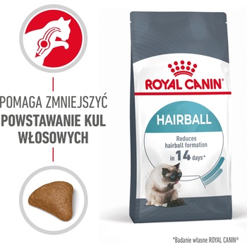 Royal Canin Hairball Care 400g суха храна за възрастни котки, за премахване на космените топки