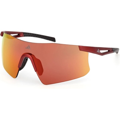 adidas eyewear Мъжки очила за колоездене Adidas eyewear Kaphiros Mirror S3 Running glasses - Matte Red / Red Mirror - размер One Size (205-7209-0311)