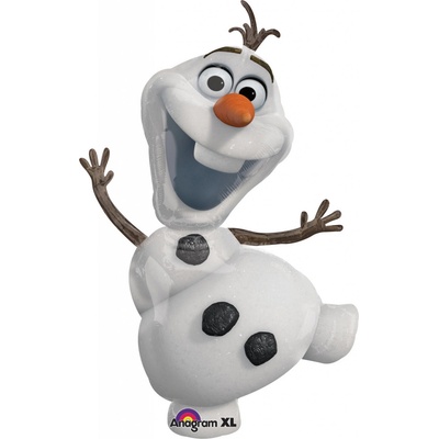 Amscan Fóliový balónek supershape Frozen Olaf 58x104cm